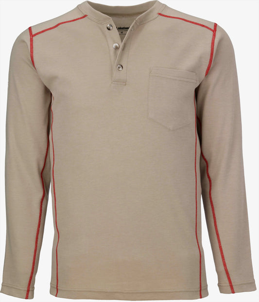 High Performance FR Henley Shirt - Long Sleeve